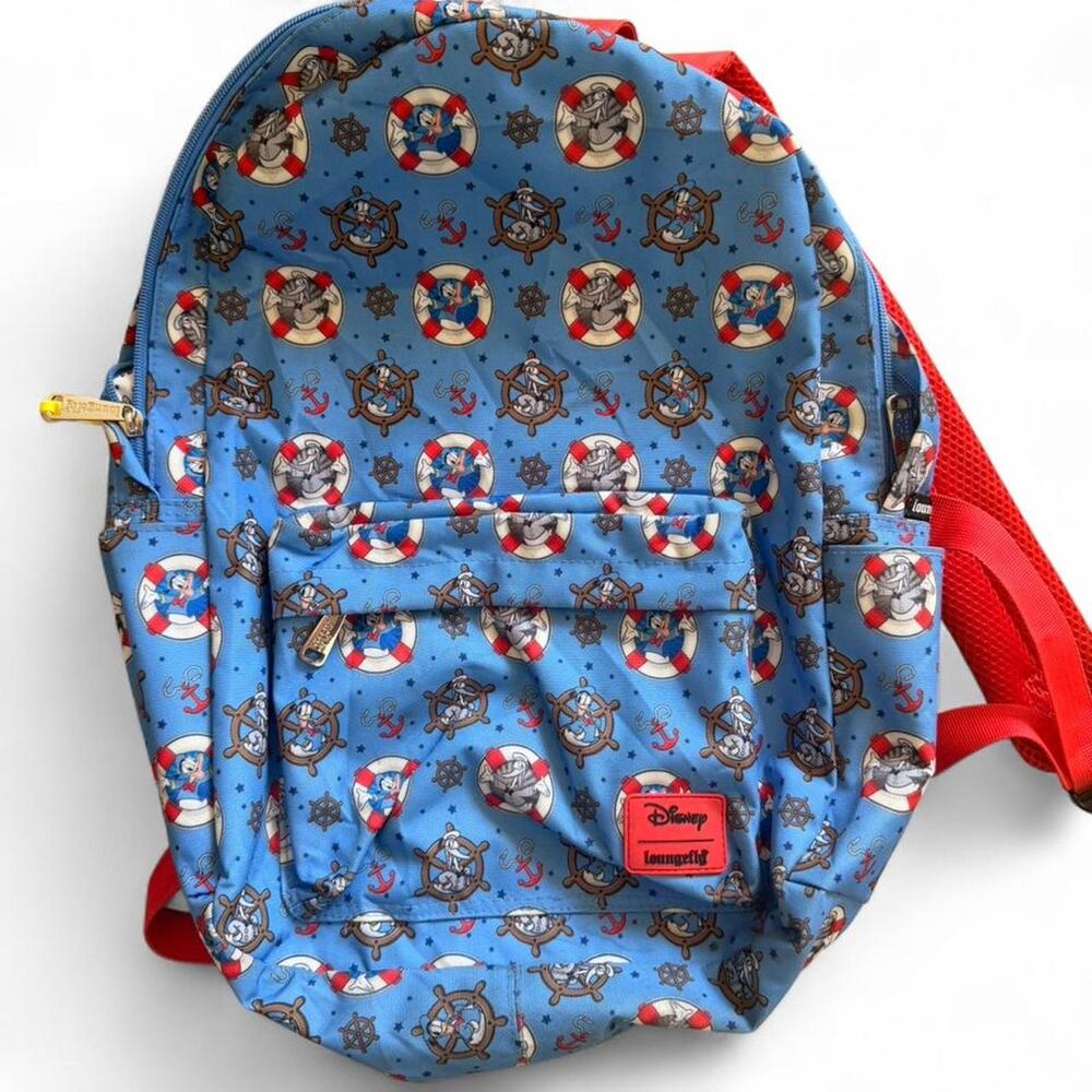 Loungefly Disney donald duck blue backpack